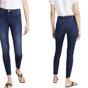 💕MOTHER looker ankle fray jeans👖